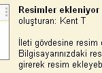 Gmail’dan Resim Ekleme Özelliği