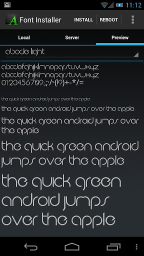 android telefonlarda yazı tipi degistirmek