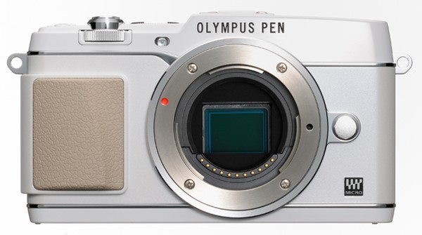 Olympus PEN-E-P5 camera-white